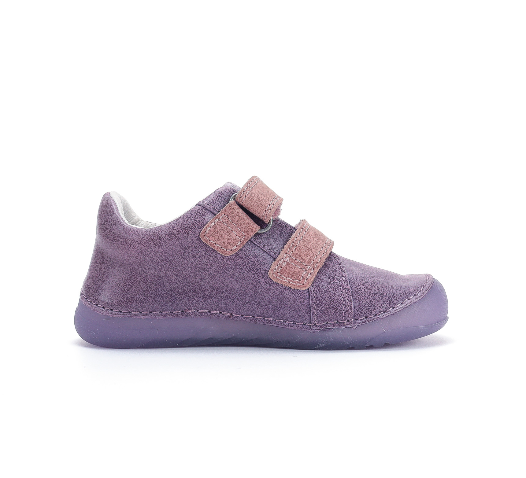 DD step półbuty skórzane S108-62871 L Grape