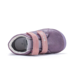 DD step półbuty skórzane S108-62871 L Grape