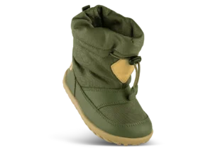 Śniegowce wodoodporne Bobux Paden Arctic Bronze Green 743003