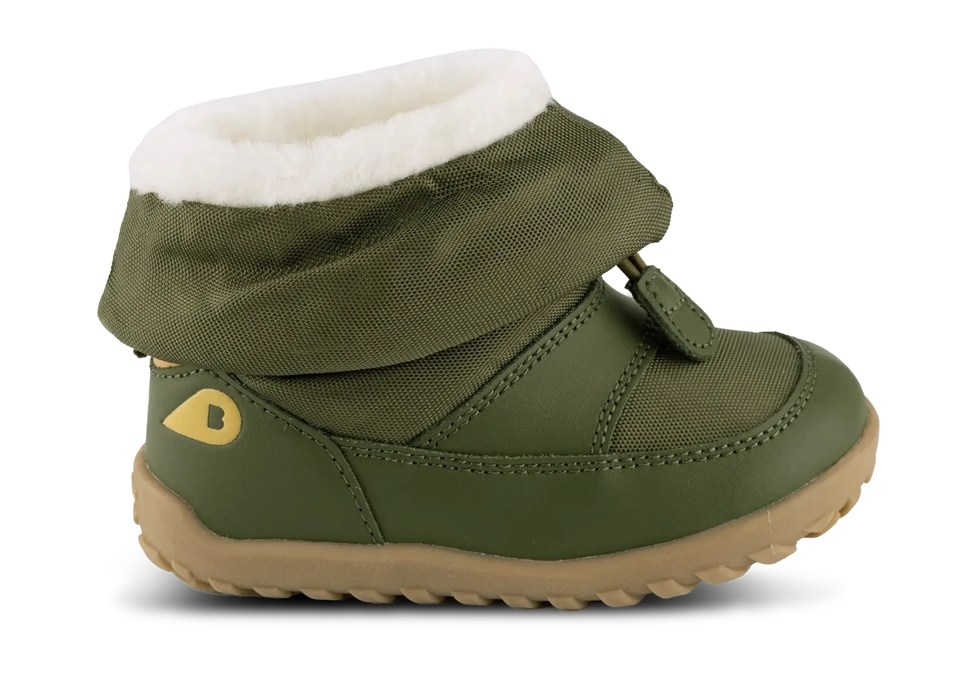 Śniegowce wodoodporne Bobux Paden Arctic Bronze Green 743003
