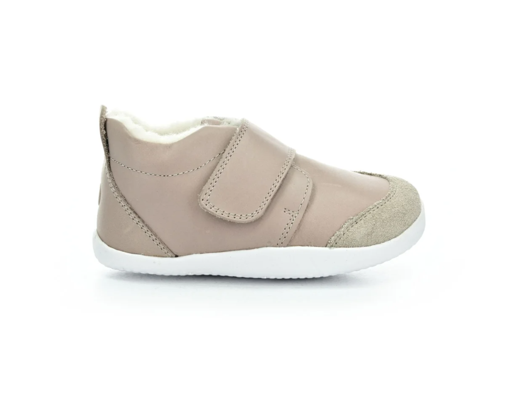 Buty do nauki chodzenia Bobux Rover Arctic Taupe ocieplane