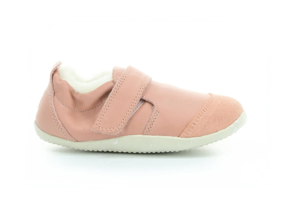 Buty do nauki chodzenia Bobux Marvel Arctic Rose ocieplane