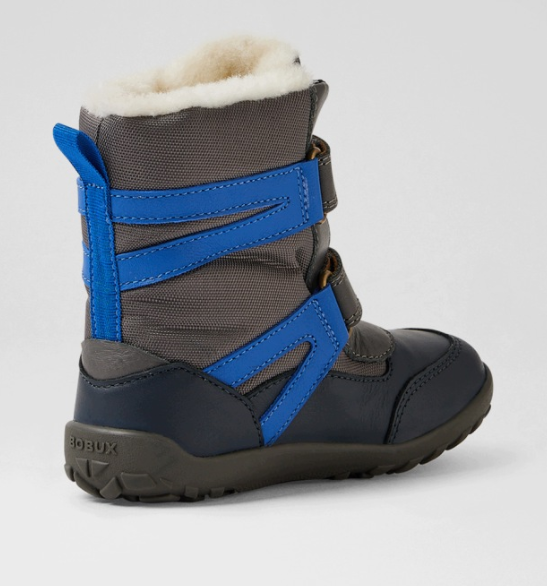 Śniegowce Bobux Alpha Barefoot Oro Navy Arctic