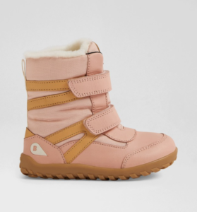 Śniegowce Bobux Alpha Barefoot Oro Cameo Rose Arctic