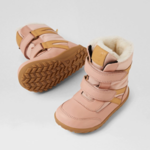Śniegowce Bobux Alpha Barefoot Oro Cameo Rose Arctic