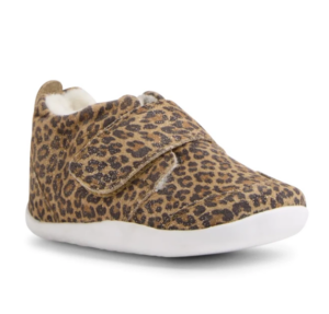 Buty do nauki chodzenia Bobux Rover Arctic Leopard Shimmer 512606 ocieplane