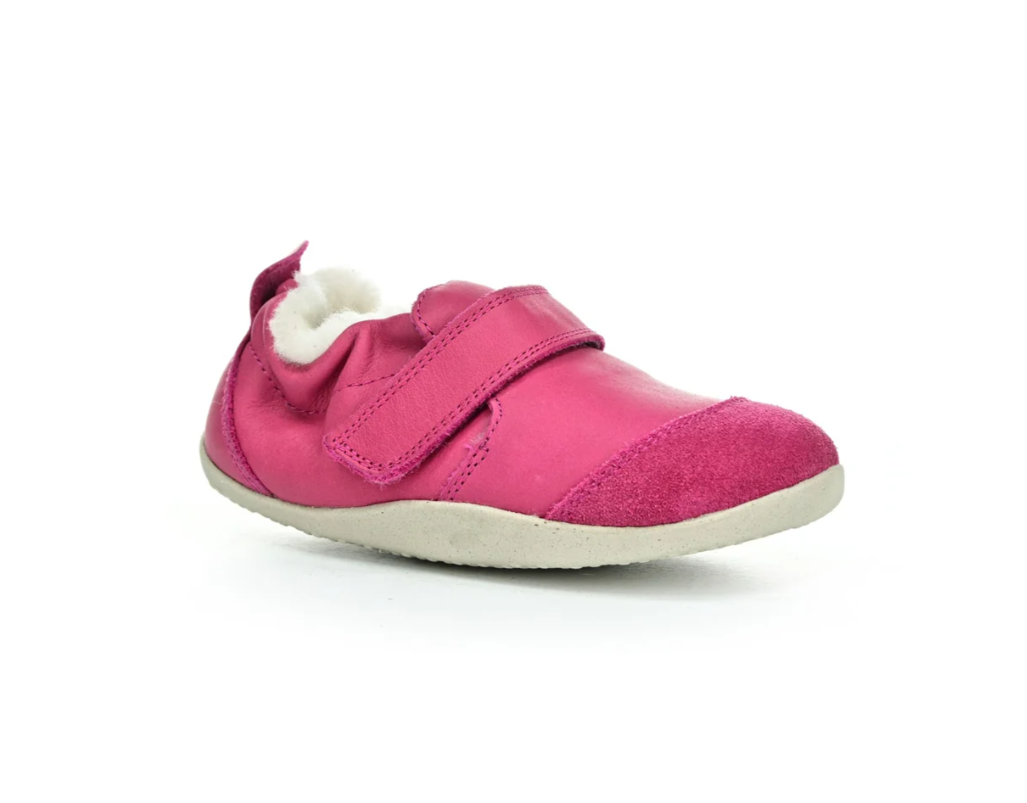 Buty do nauki chodzenia Bobux Marvel Arctic Cerise 501228 ocieplane