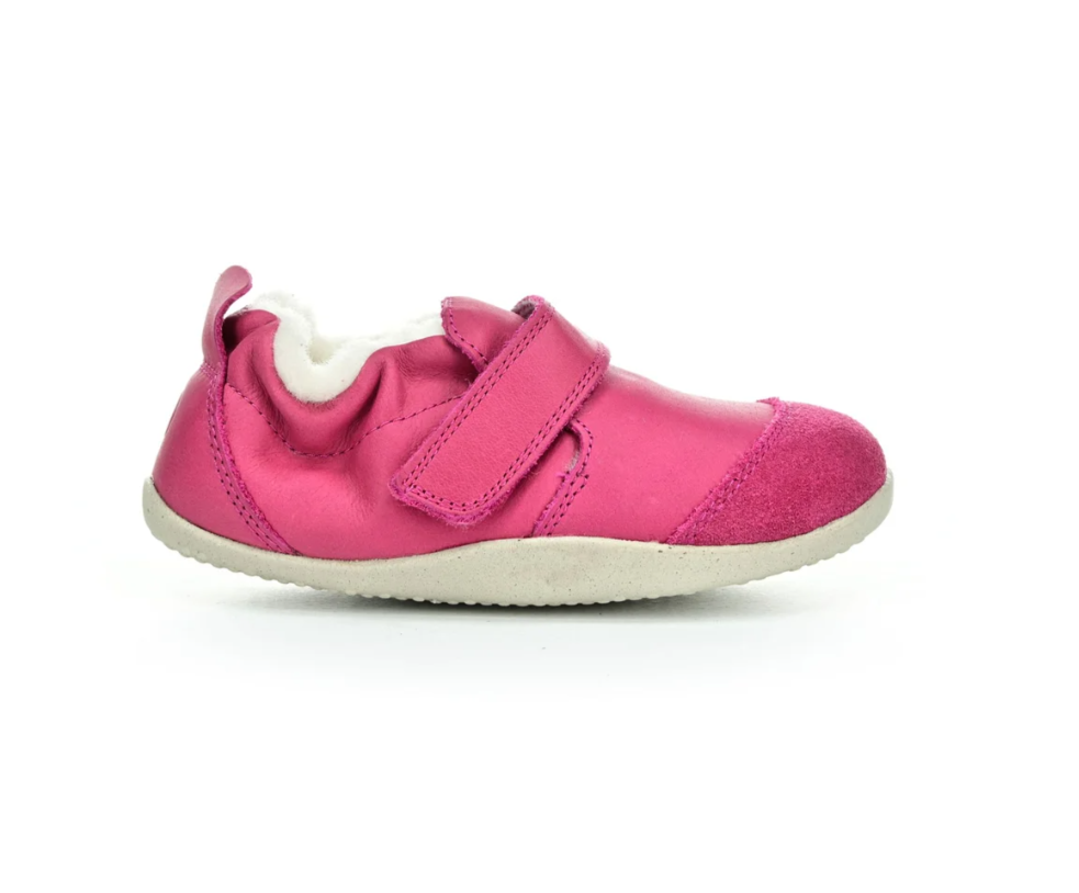 Buty do nauki chodzenia Bobux Marvel Arctic Cerise 501228 ocieplane
