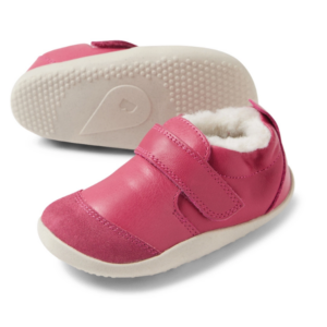 Buty do nauki chodzenia Bobux Marvel Arctic Cerise 501228 ocieplane