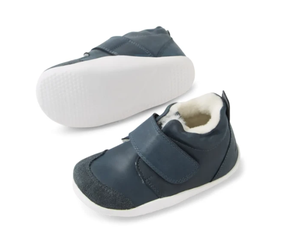 Buty do nauki chodzenia Bobux Rover Arctic Navy ocieplane
