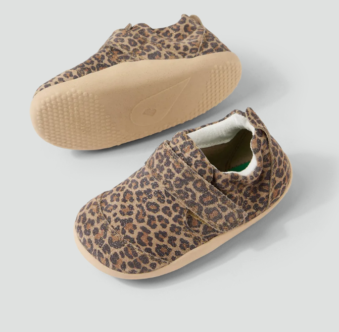 Buty dziecięce Bobux Marvel Leopard Shimmer