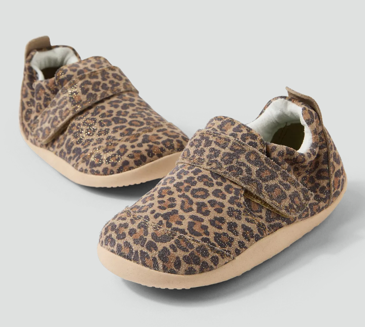 Buty dziecięce Bobux Marvel Leopard Shimmer