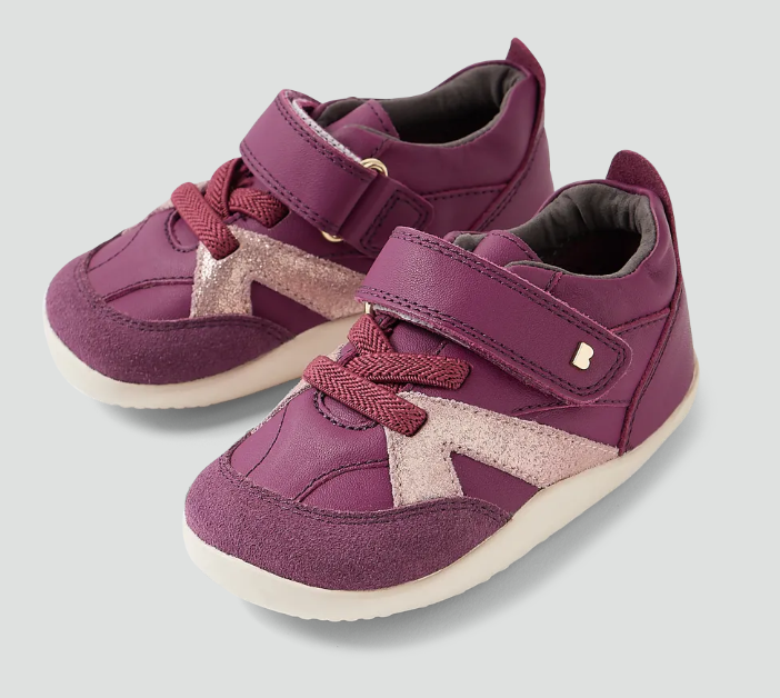 Buty dziecięce Bobux XP Chase Barefoot Magenta Purple