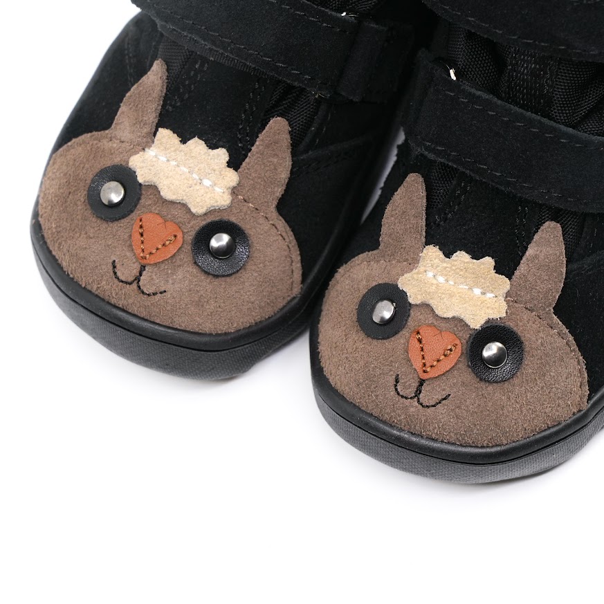 Trzewiki dziecięce Mrugała Neko Alpaca Black Membrana TE-POR