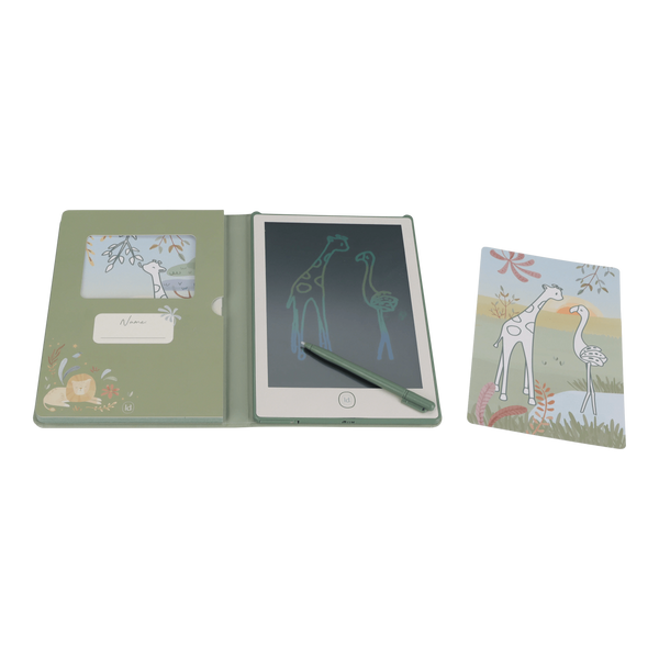 Little Dutch Tablet o rysowania Safari Friends