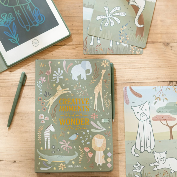 Little Dutch Tablet o rysowania Safari Friends