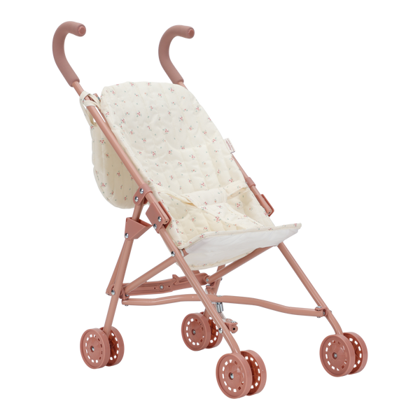 Little Dutch Wózek składany dla lalek różowy