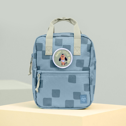 Lassig Plecak mini kwadratowy Pattern Party Blue