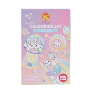 Zestaw Kolorowanek Pastelowych Kawaii Cafe Tiger Tribe 5-8 lat