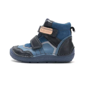 DD Step Trzewiki ocieplane barefoot A116-62911L Aero Blue