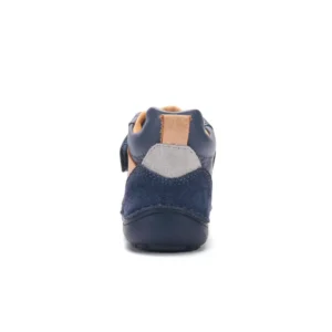 DD Step Trzewiki skórzane barefoot A063-62353AL Royal Blue