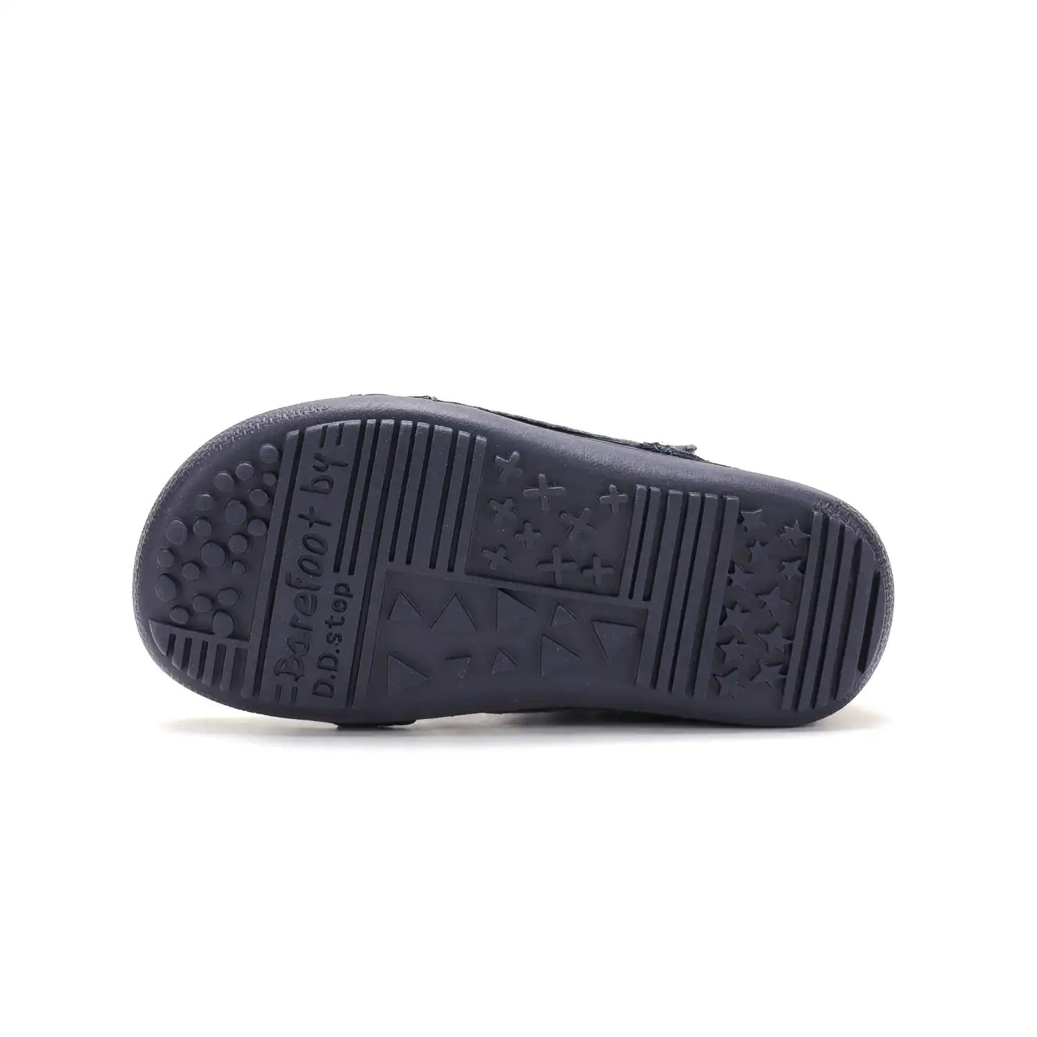 DD Step Trzewiki skórzane barefoot A063-62353AL Royal Blue