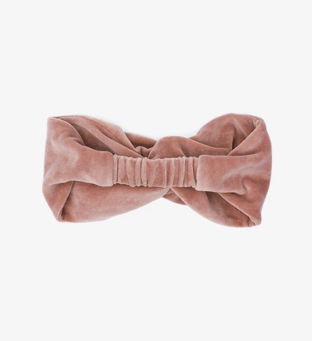 UL&KA Opaska Twistula velvet Beż