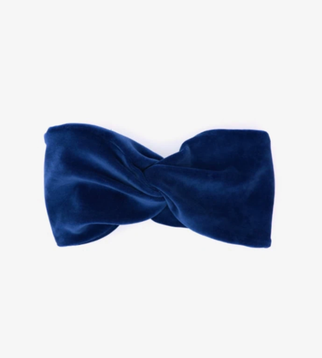 UL&KA Opaska Twistula velvet Indygo