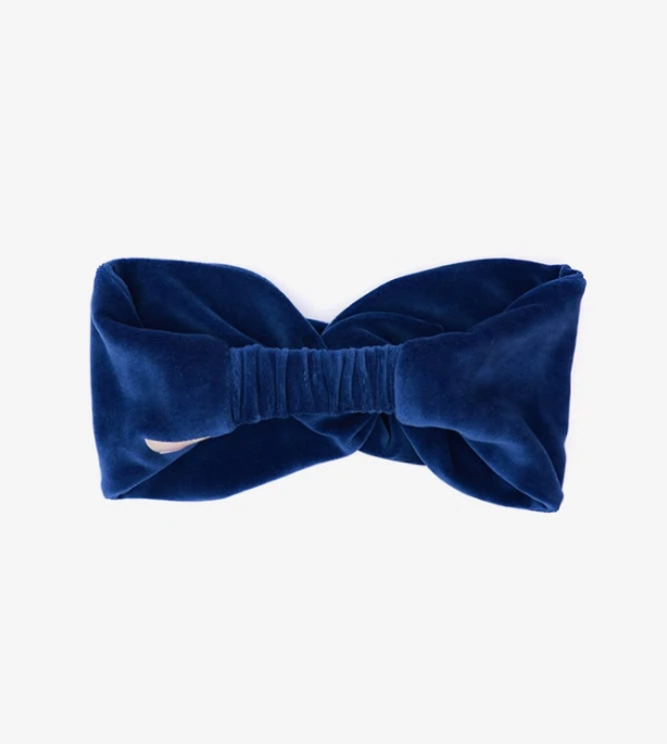 UL&KA Opaska Twistula velvet Indygo