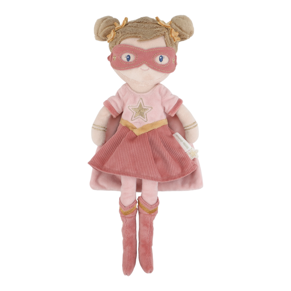 Little Dutch Lalka Superhero Rosa 35cm