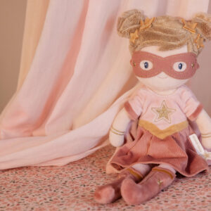 Little Dutch Lalka Superhero Rosa 35cm