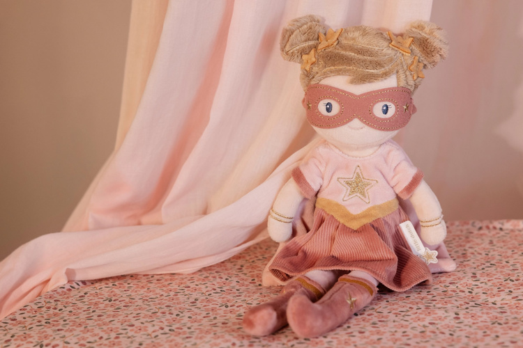 Little Dutch Lalka Superhero Rosa 35cm