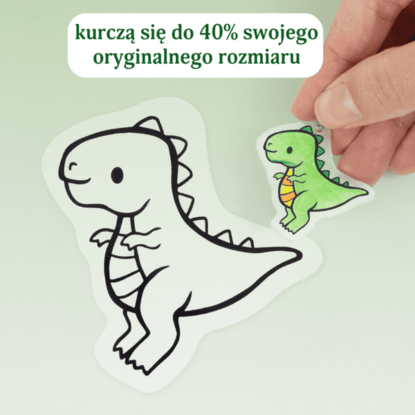 Tiger Tribe Zestaw Zawieszki do Wypiekania - Dinozaury
