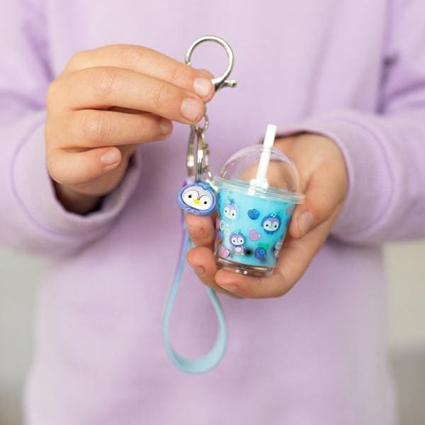 Tiger Tribe Zestaw Kreatywny - Zawieszka DIY Jagodowe Bubble Tea