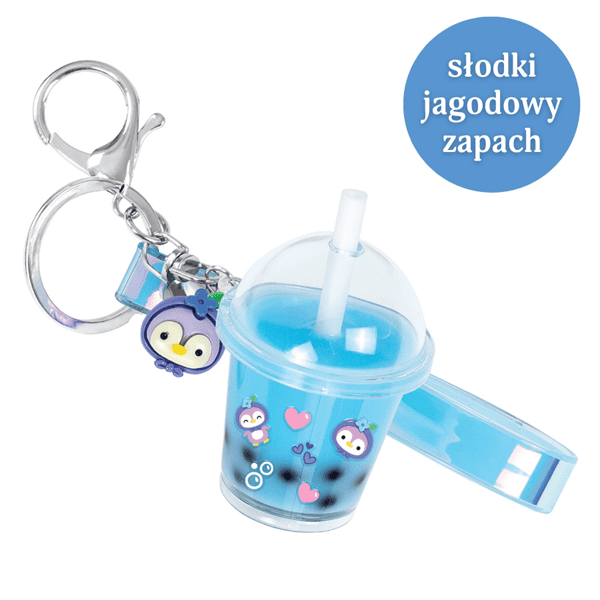 Tiger Tribe Zestaw Kreatywny - Zawieszka DIY Jagodowe Bubble Tea