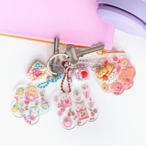 Tiger Tribe Zestaw Kreatywny - Zawieszka DIY Naklejki Kawaii
