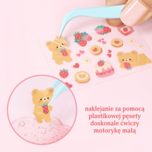 Tiger Tribe Zestaw Kreatywny - Zawieszka DIY Naklejki Kawaii