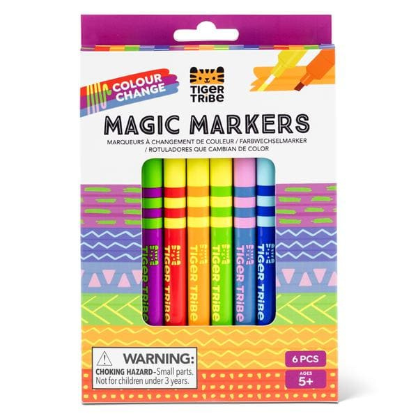 Magiczne Flamastry Zmieniające Kolor Tiger Tribe 5+