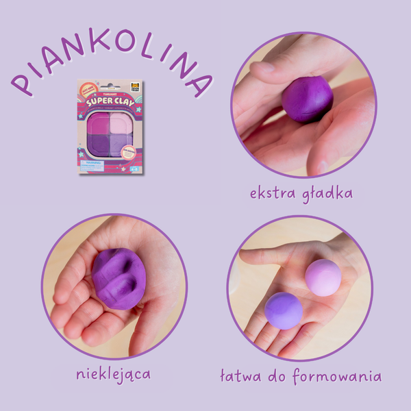 Piankolina Magiczny Zmierzch Tiger Tribe (Fiolety) 3-8 lat