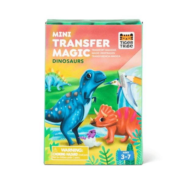 Zestaw z Folią Transferową Dinozury Tiger Tribe