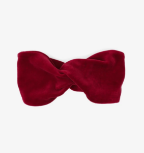 UL&KA Opaska Twistula velvet Red Wine