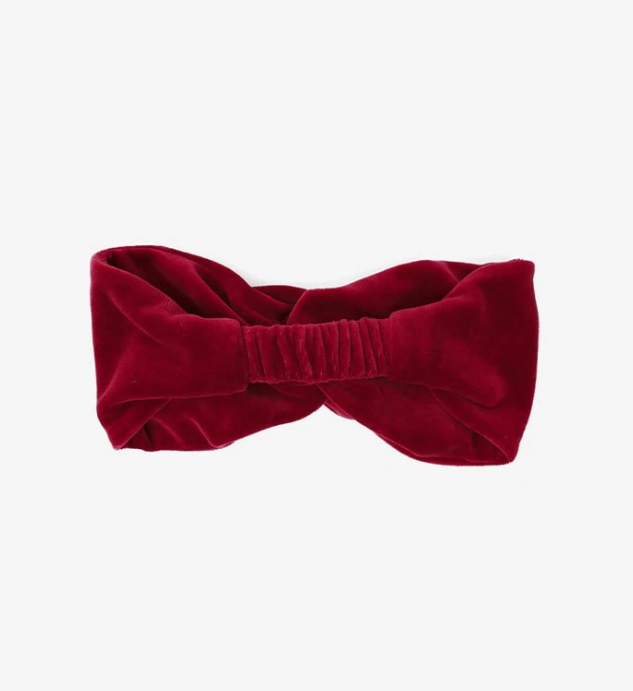 UL&KA Opaska Twistula velvet Red Wine